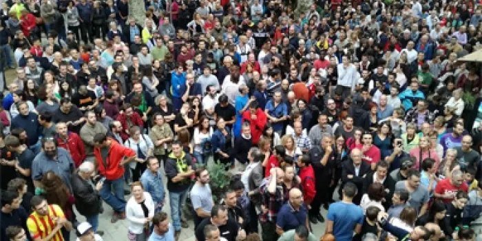 54,9% de participació a Arenys de Munt a les sis de la tarda