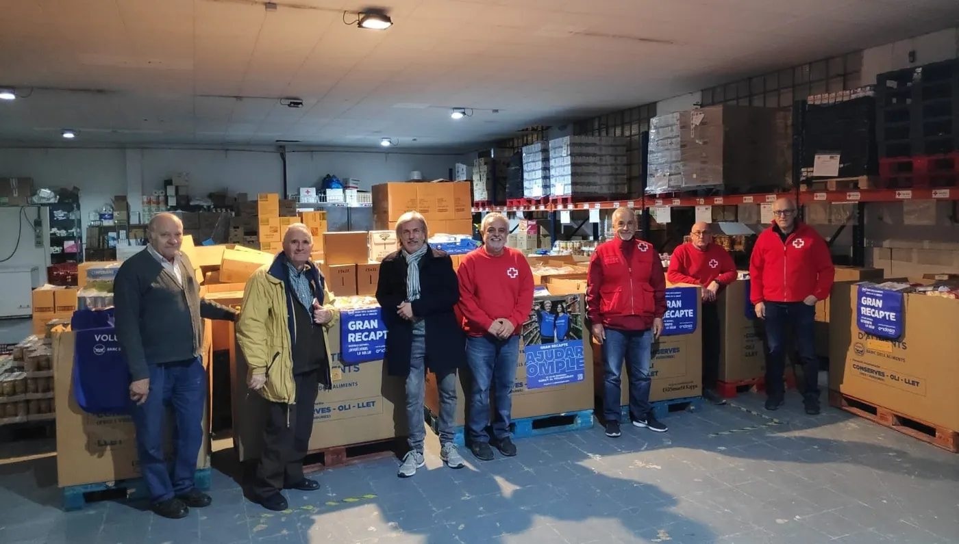 El Gran Recapte recull a Caldes 6.000 quilos d’aliments