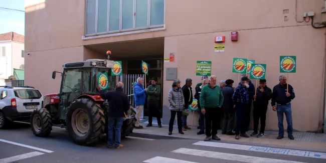 Unió de Pagesos dona suport a Francesc Xavier Saperas