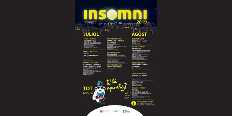 Màgia, un concert de folk i un monòleg d'humor inauguren el programa Insomni de la Seu d’Urgell