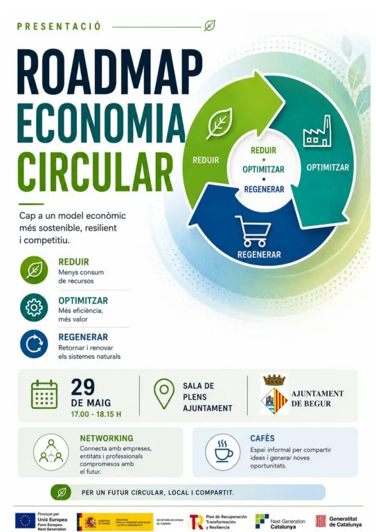 Begur presentarà el Road Map d’Economia Circular i el projecte DATUR per impulsar un turisme més sostenible