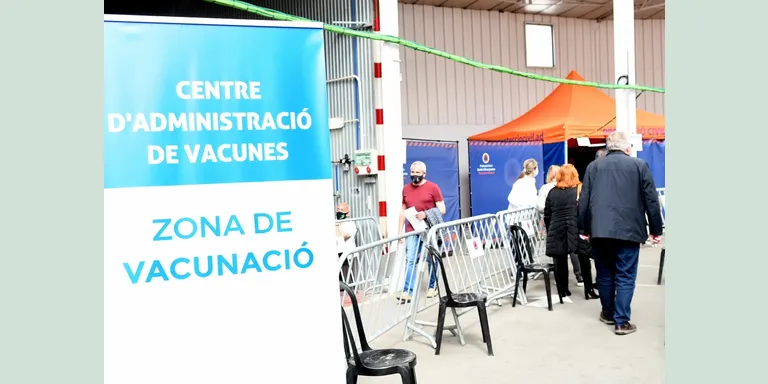 Comença a Andorra l’administració de les noves dosis de la vacuna provinents de COVAX