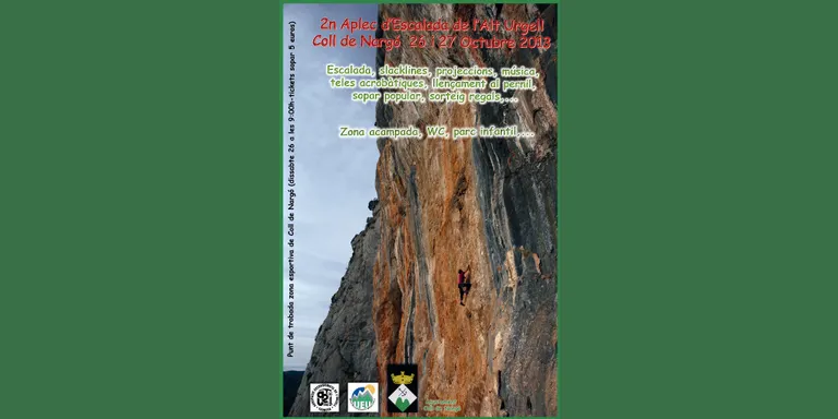 Coll de Nargó serà l'escenari del 2n Aplec d'Escalada de l'Alt Urgell