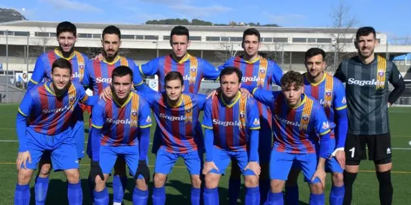 El CF Caldes empata i s’allunya de la zona de descens