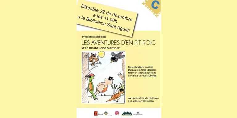 Presentat el llibre 'Les aventures d'en Pit-roig'