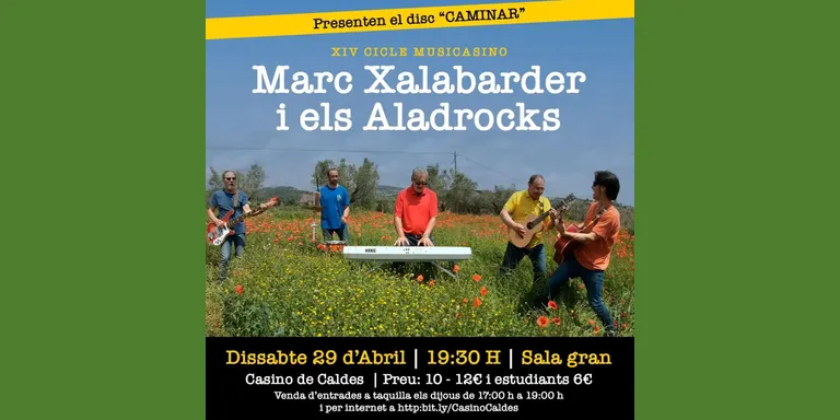 Marc Xalabarder presentarà en directe el seu darrer disc al Casino