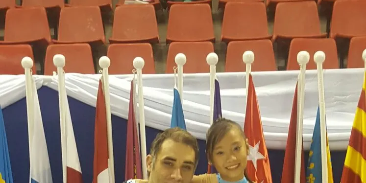 La patinadora urgellenca Aina Izquierdo, 21a al Campionat d'Espanya Aleví