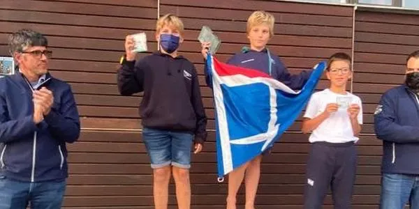 El regatista del CM Altafulla, Àlex Martí, fa 2n en la Regata N2 d’Optimist a Roses