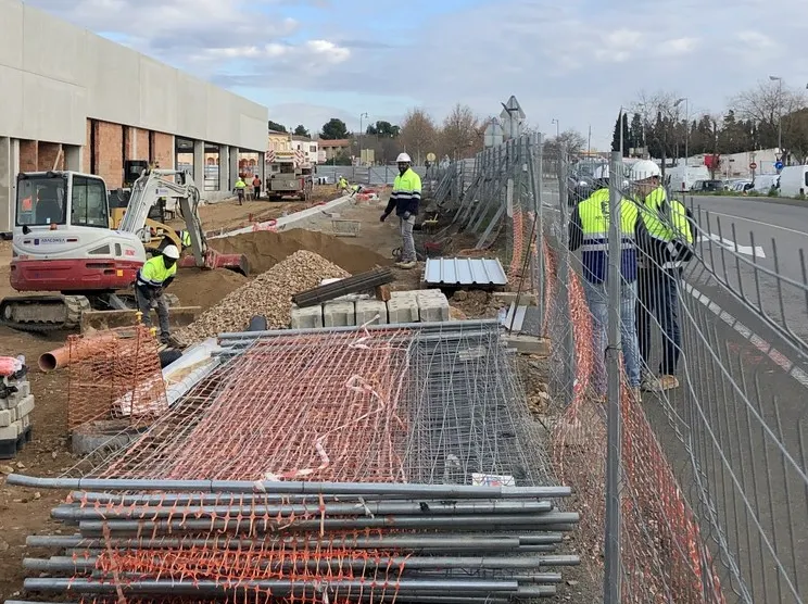 La transformació de la zona del nou Mercadona permetrà millorar l'entrada al centre de Cambrils