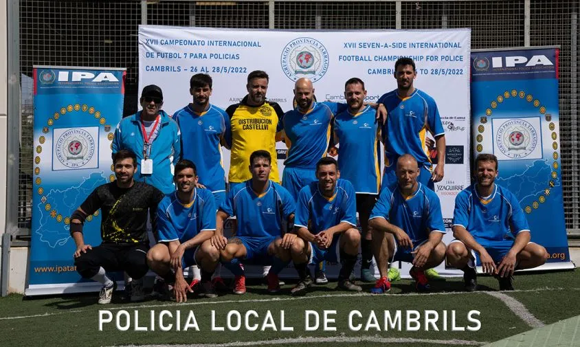 La Policia Local de Cambrils guanya el XVII Campionat Internacional de Futbol 7 per a Policies