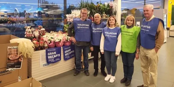 Roda de Berà recull més de 6 tones d'aliments i productes d'higiene en el Gran Recapte dels Aliments