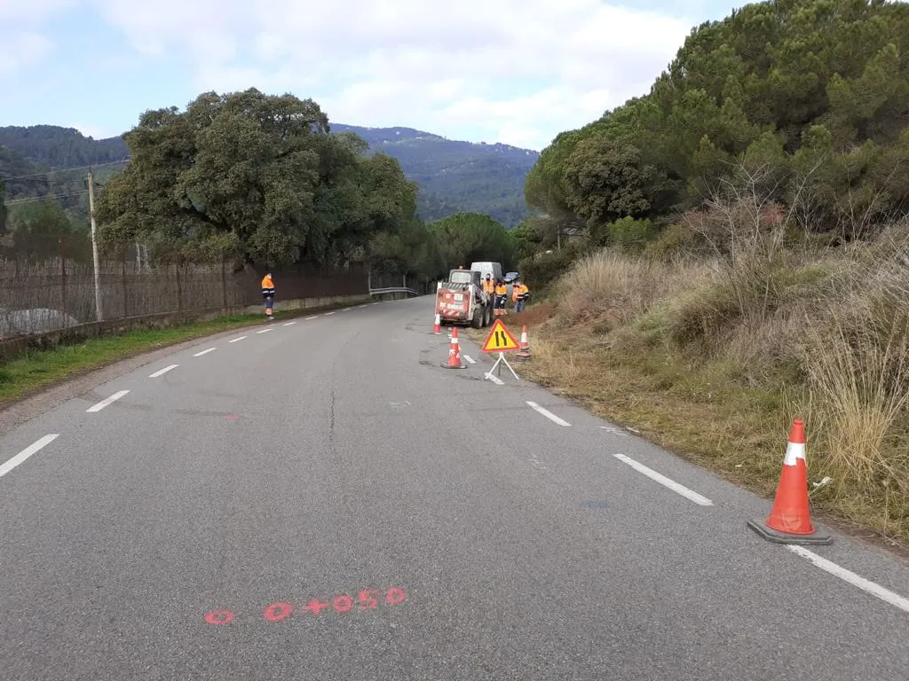 Comencen les obres pel tram de vianants entre el Remei i la carretera del Farell