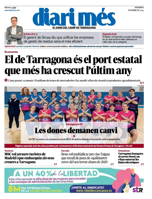 Cop d'ull als diaris d'aquest divendres 8 de març