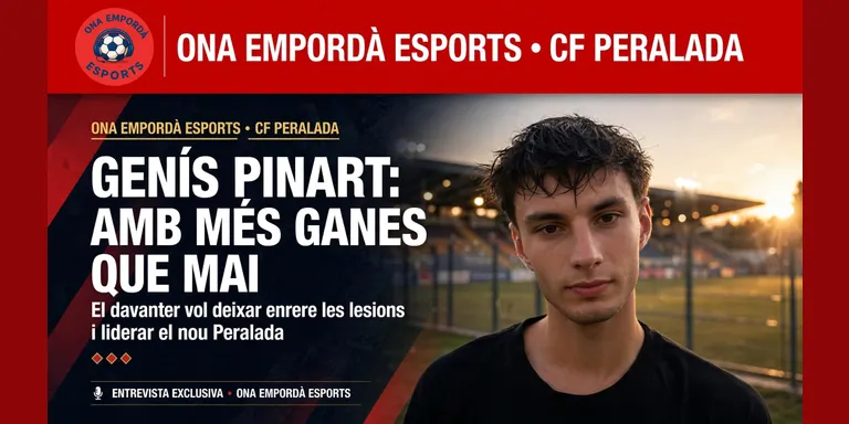 Genís Pinart: "Aquesta pretemporada l'afronto amb moltes més ganes que mai"