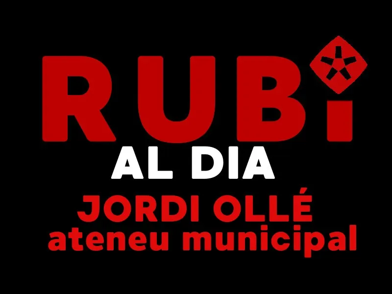 RUBÍ AL DIA dijous 13 JUNY 2019