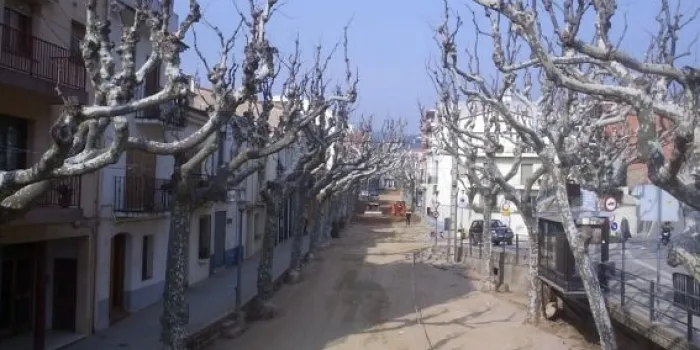 L'Ajuntament d'Arenys de Munt treballa en l'urbanització del tercer tram de riera