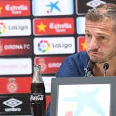 Roda de premsa del Director Esportiu del Girona FC Quique Carcel.