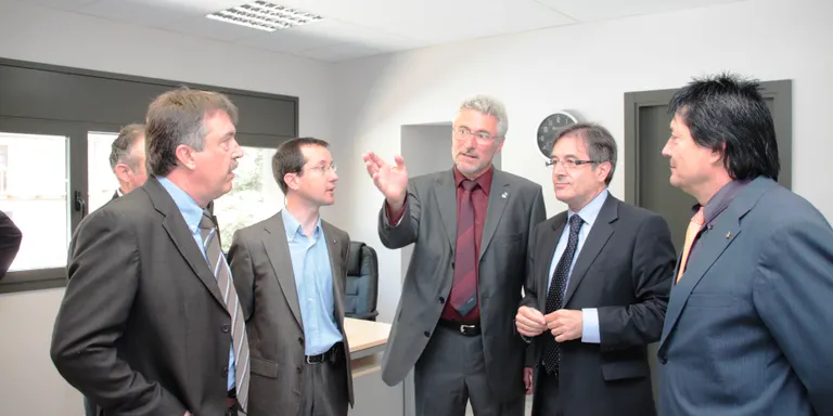 El conseller Jordi Ausàs inaugura l'Ajuntament de Montferrer i Castellbò