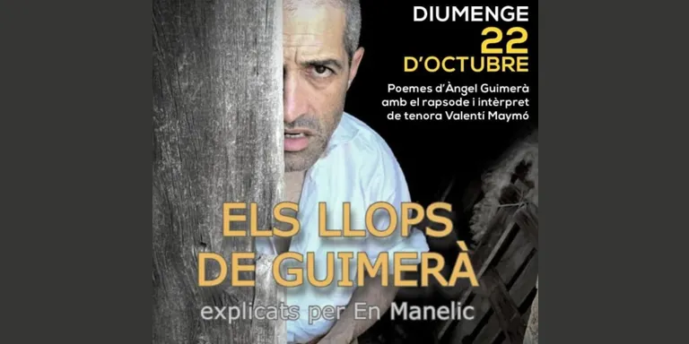 Recital poètic musical 'Els llops de Guimerà' aquest diumenge al Centre Cultural