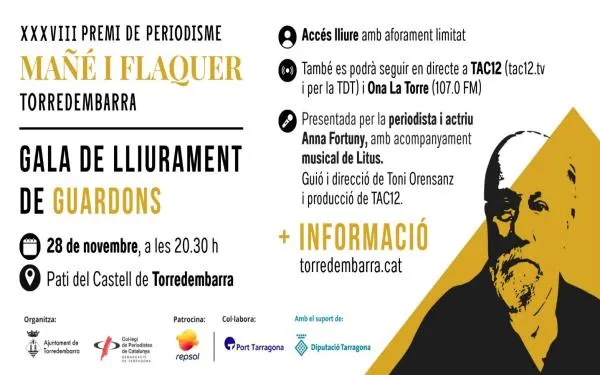 Els premis de Periodisme Mañé i Flaquer aglutinen 164 treballs a concurs