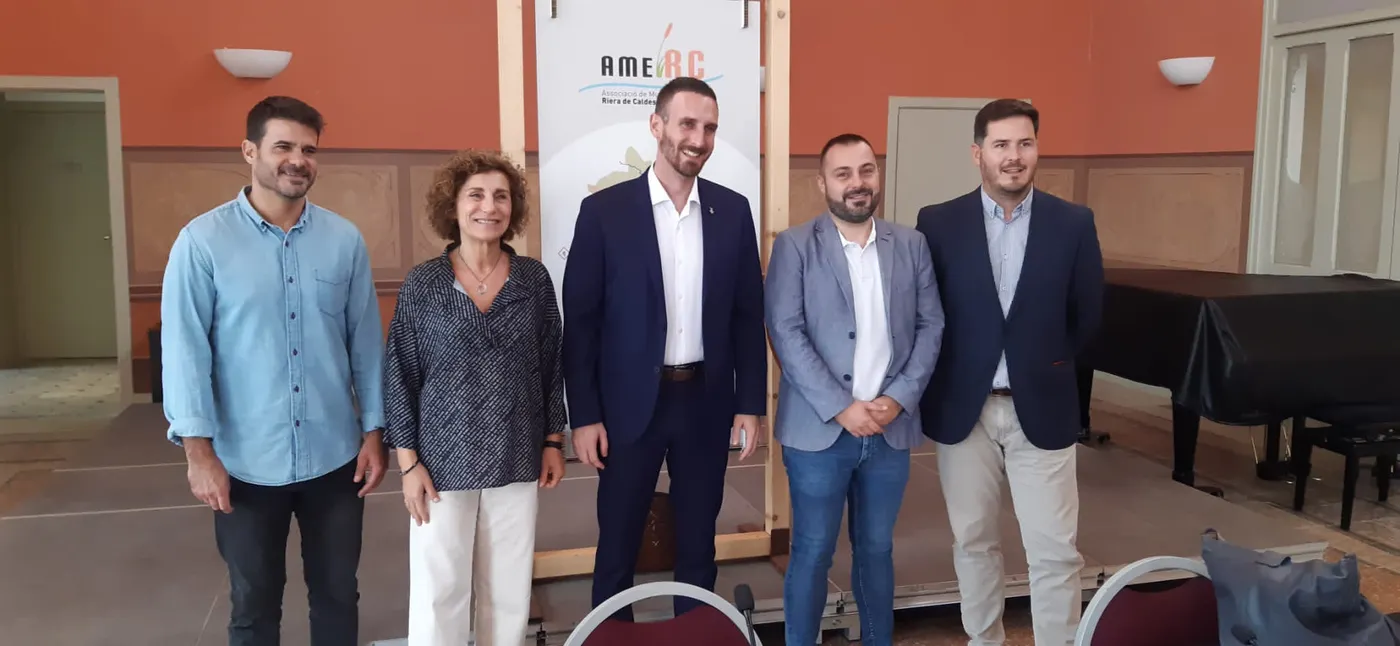 Caldes assumeix la presidència de l’Associació de Municipis de l’Eix de la Riera de Caldes amb l’acció climàtica al centre de l’agenda