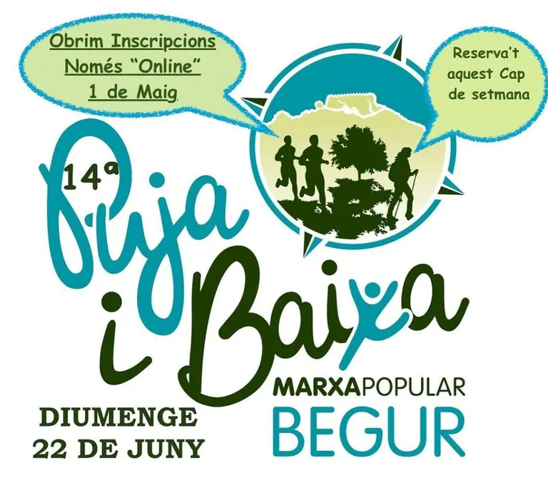 Torna la 14a Marxa Popular Puja i Baixa de Begur el proper 22 de juny