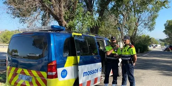 Detingudes quatre persones reincidents per furts a l’autopista
