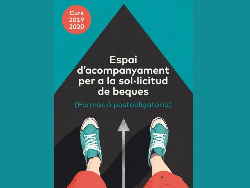 Cartell promocional del servei d'assessorament sobre beques. Imatge: Ajuntament de Rubí