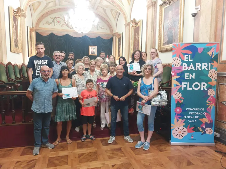 Lliurament dels premis de la 14a edició d’El Barri en Flor