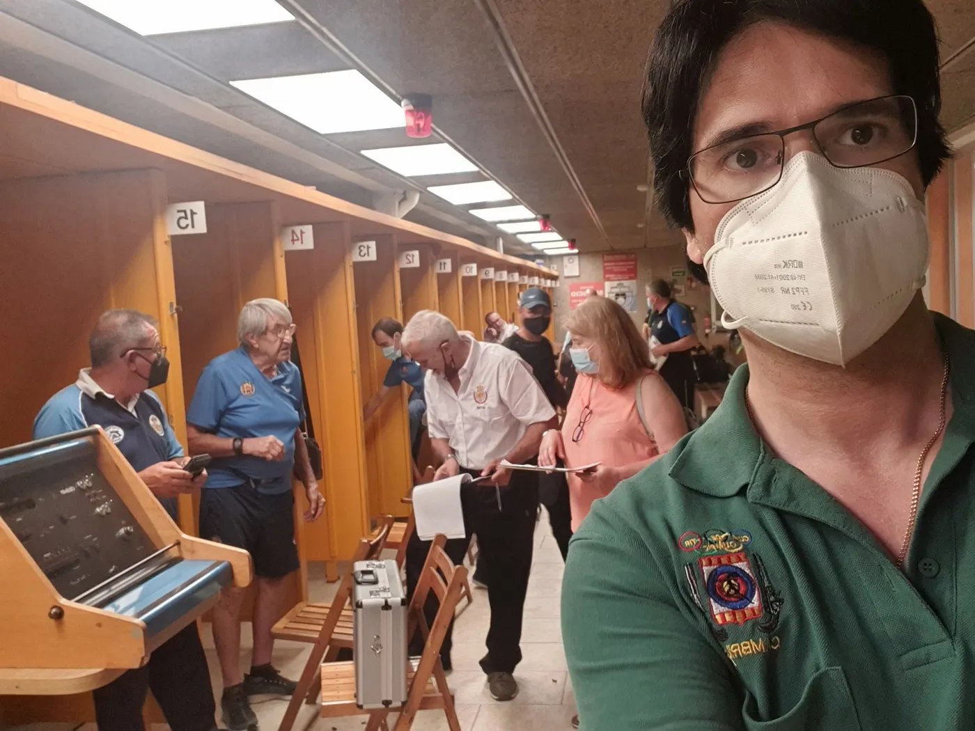 Luis Maria Cortezón, campió de Catalunya sènior de precisió en la modalitat de 9 mil·límetres