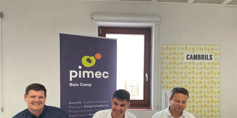 L’Ajuntament de Cambrils i PIMEC arriben a un acord per impulsar l’emprenedoria i la competivitat empresarial