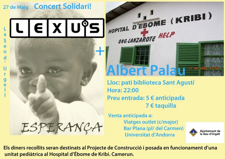 Concert solidari a la Seu amb Albert Palau i Lexu's