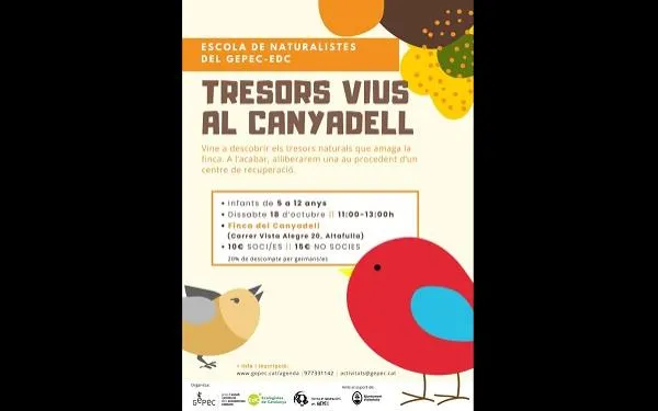 La finca del Canyadell es dona a conèixer entre els més petits amb una nova activitat lúdica i educativa
