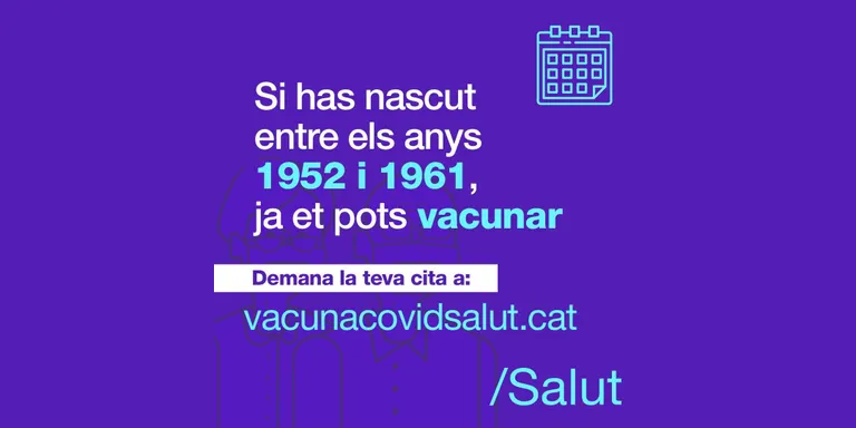Salut accelera la vacunació del grup d'edat de 70 a 79 anys