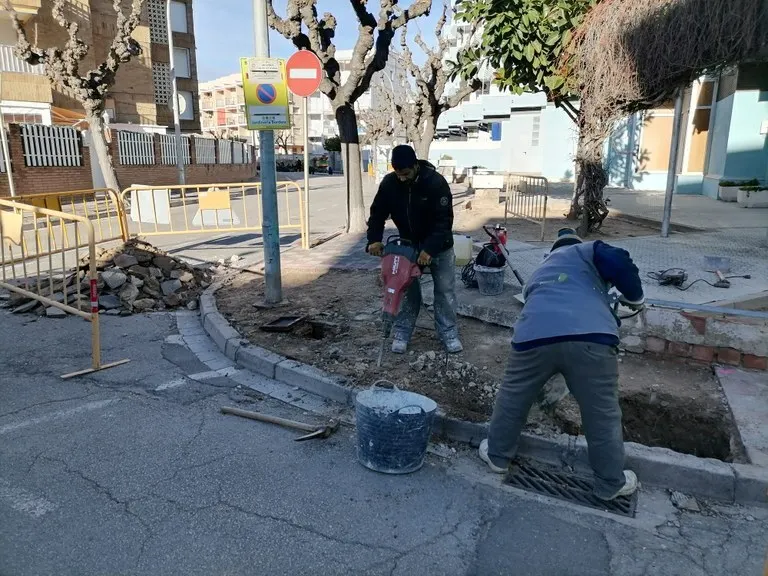 Comencen les obres d'adequació del carrer Montbrió