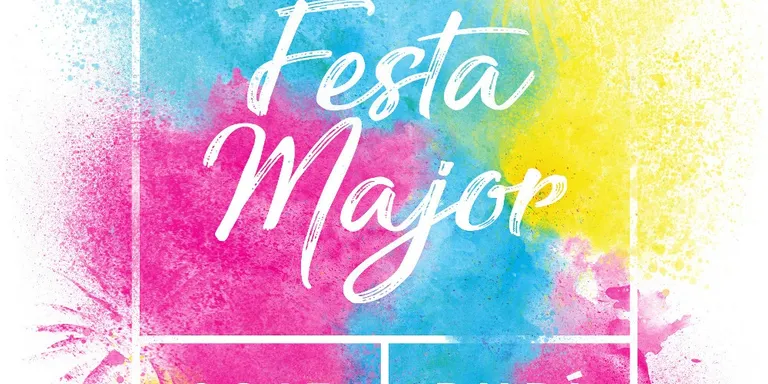 Un disseny inspirat en el Holi Festival i els petards guanya el concurs de cartells de Festa Major