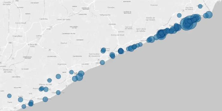 El Maresme analitza les opinions deixades a portals d'internet pels turistes que han visitat la destinació