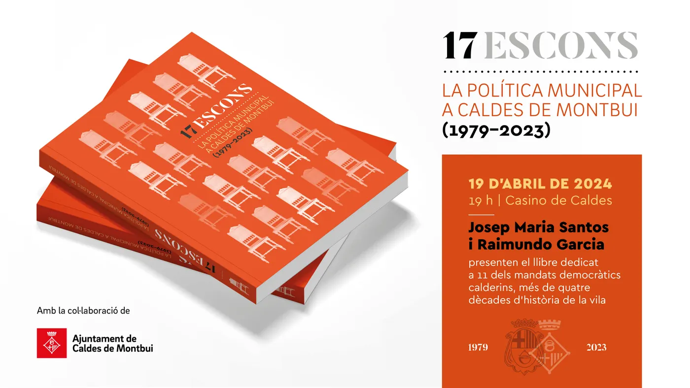 El llibre "17 escons" repassa els mandats democràtics de Caldes