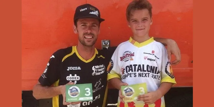 El torrenc Marc Piquer queda tercer al Campionat del Món de Trial en categoria Poussin