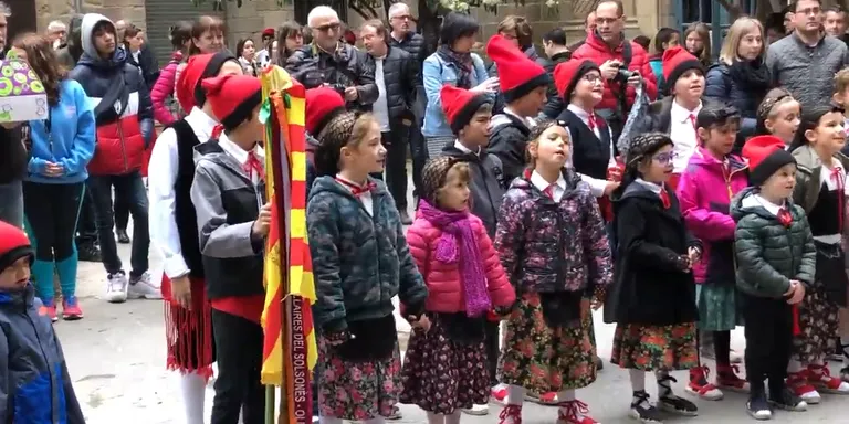 L'Esplai Riallera recupera les Caramelles infantils de Solsona