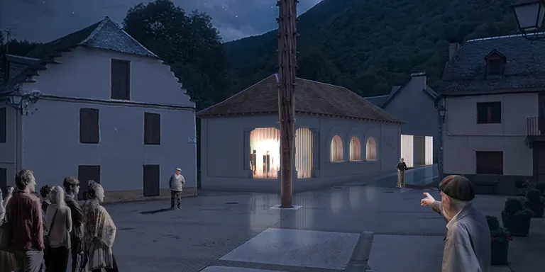 Comencen les obres del futur Centre d'Interpretació de les Festes deth Haro