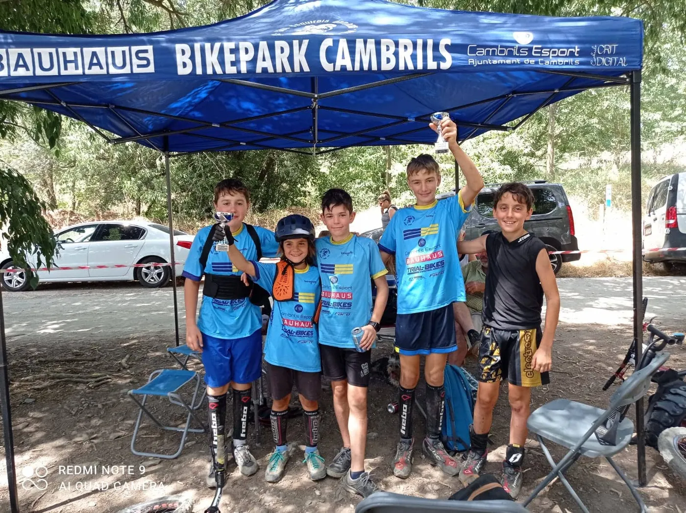 Bons resultats dels ciclistes del Bikepark Cambrils a la Copa Barcelona de Trial