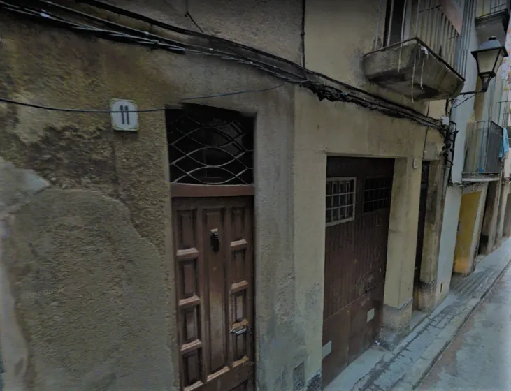 Esfondrament parcial al Barri Antic de Valls