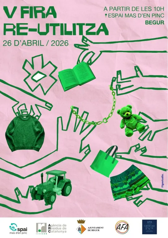 Begur impulsa la sostenibilitat amb la cinquena Fira Re-Utilitza el 26 d’abril