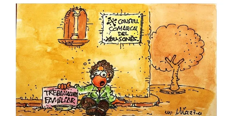 El personal del Consell Comarcal acusa el govern de manca de voluntat per resoldre la precària situació laboral de les treballadores familiars