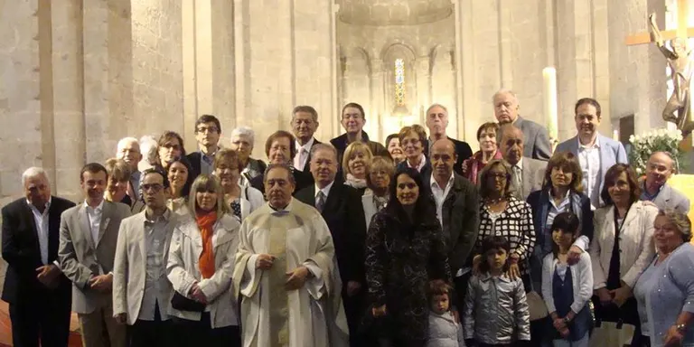 Reconeixement a Mossèn Xavier Parés pel 50è aniversari de la seva ordenació
