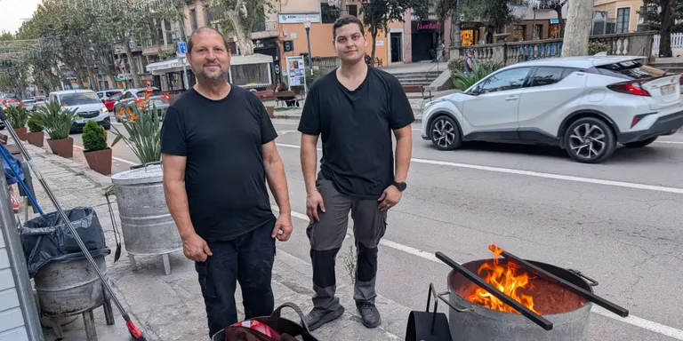 Les castanyes torrades s'apugen un euro