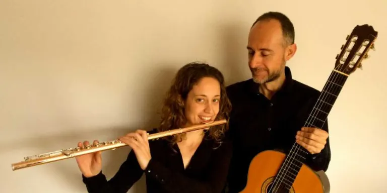 Concert del duo Àstrid a la cisterna del convent