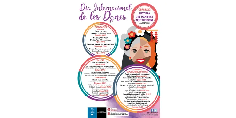 Pineda commemora el Dia Internacional de les Dones amb una vintena d'activitats