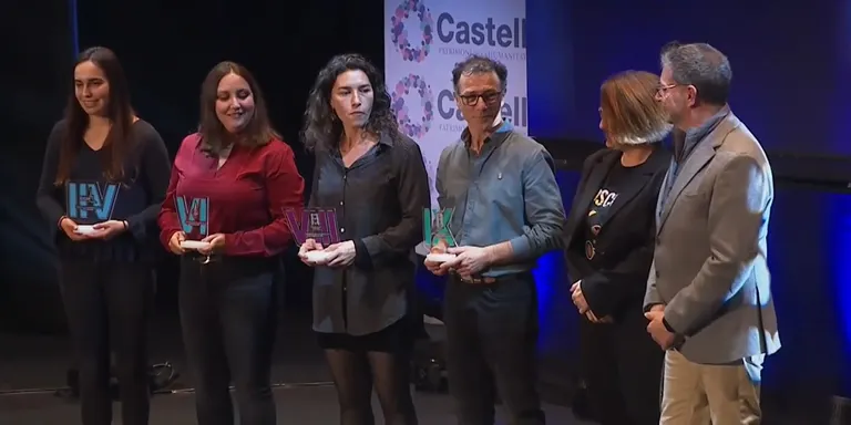 Els Nois de la Torre recullen el premi a millor colla de 7 de la temporada